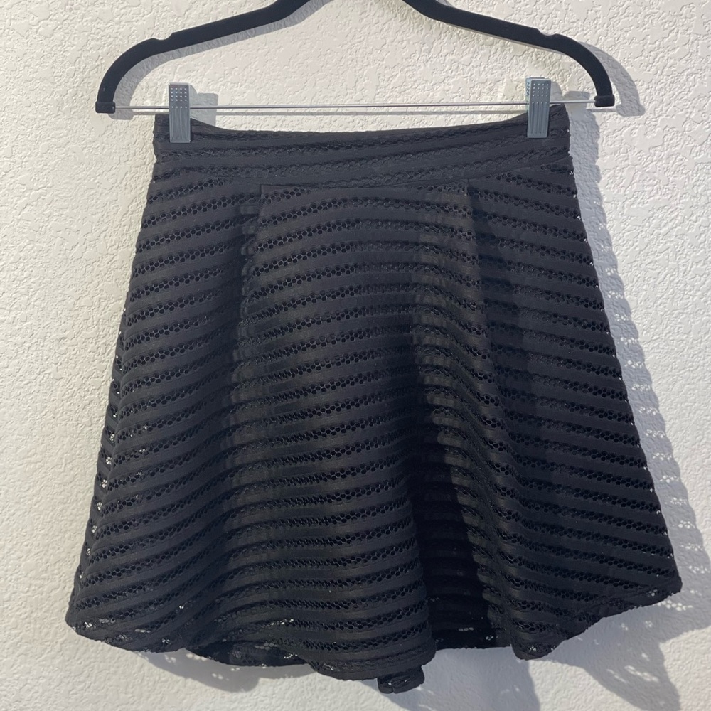 Guess Black Mesh Circle Skirt
Style #W5RD5300000